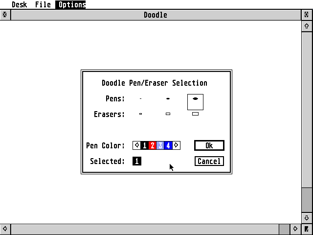 Dr Doodle atari screenshot